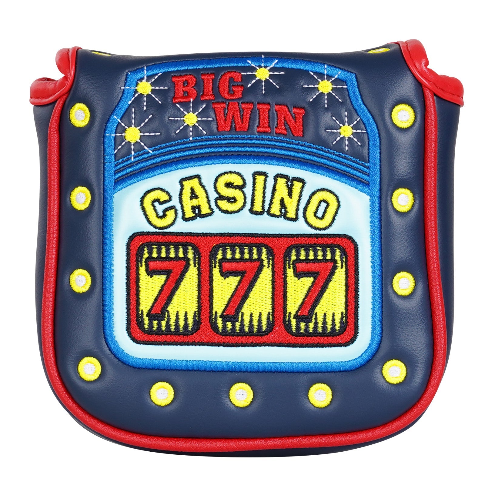 Casino mallet Putter Head Cover