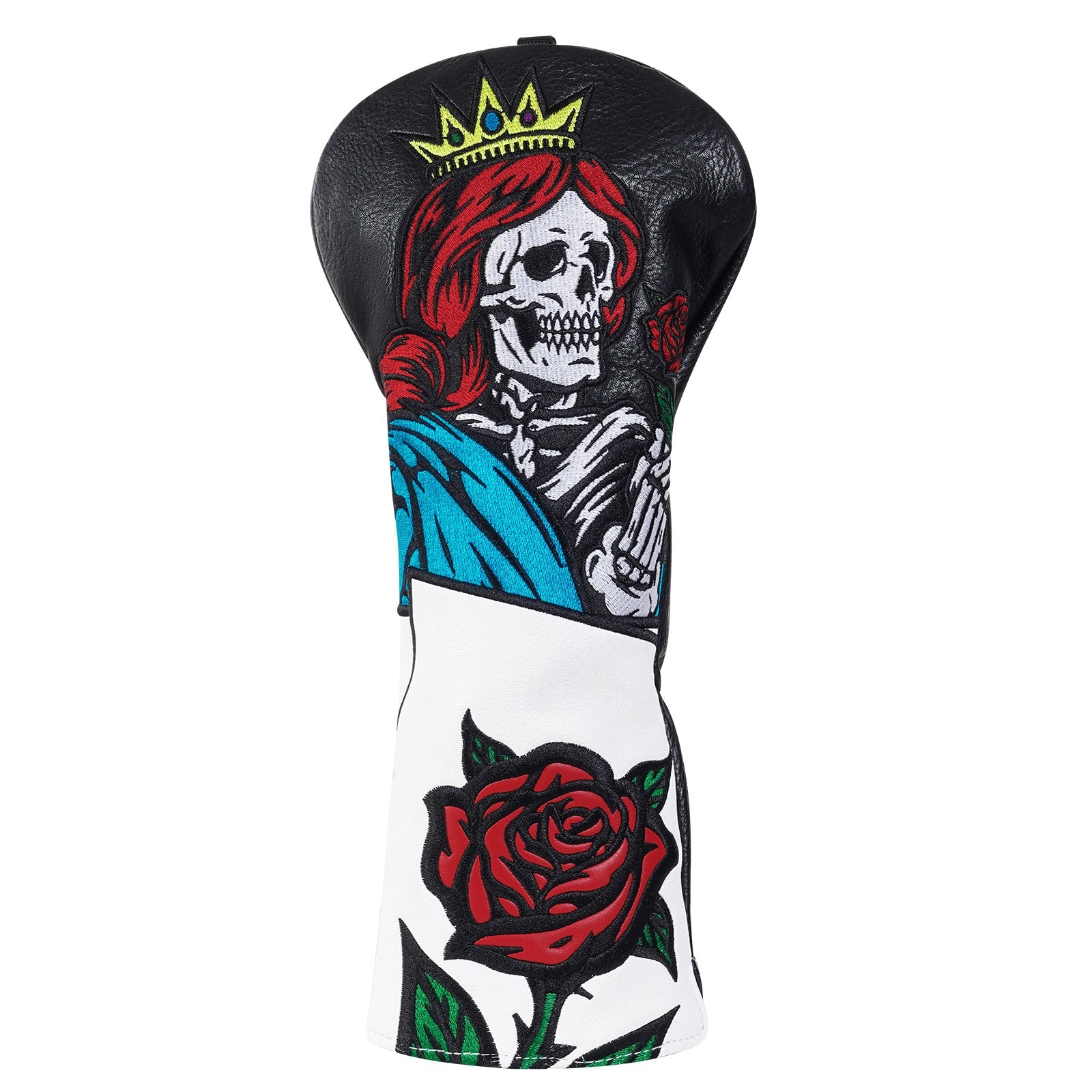 Rose Skull Driver Head Cover