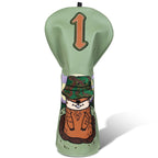 Green Diglett Wood Putter Head Cover Set