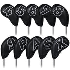 Black White Stitch iron 10pcs£¨4-9,P,A,S,X)