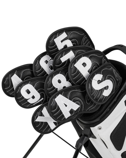 Black Map Texture Iron Cover 10pcs£¨4-9,P,A,S,X£©