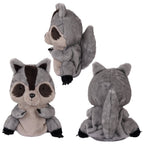 Plush Raccoon Driver Animal Head Cover