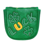 Green Luck Four-Leaf Clover Golf Headcover Sets