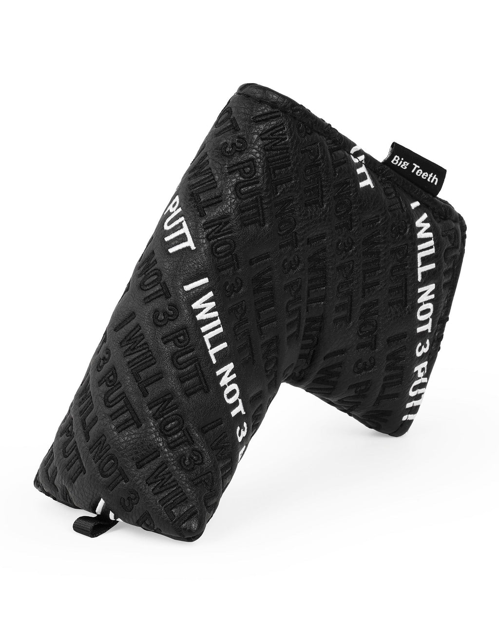 I WILL NOT 3 PUTT Embroidery Golf Putter Cover