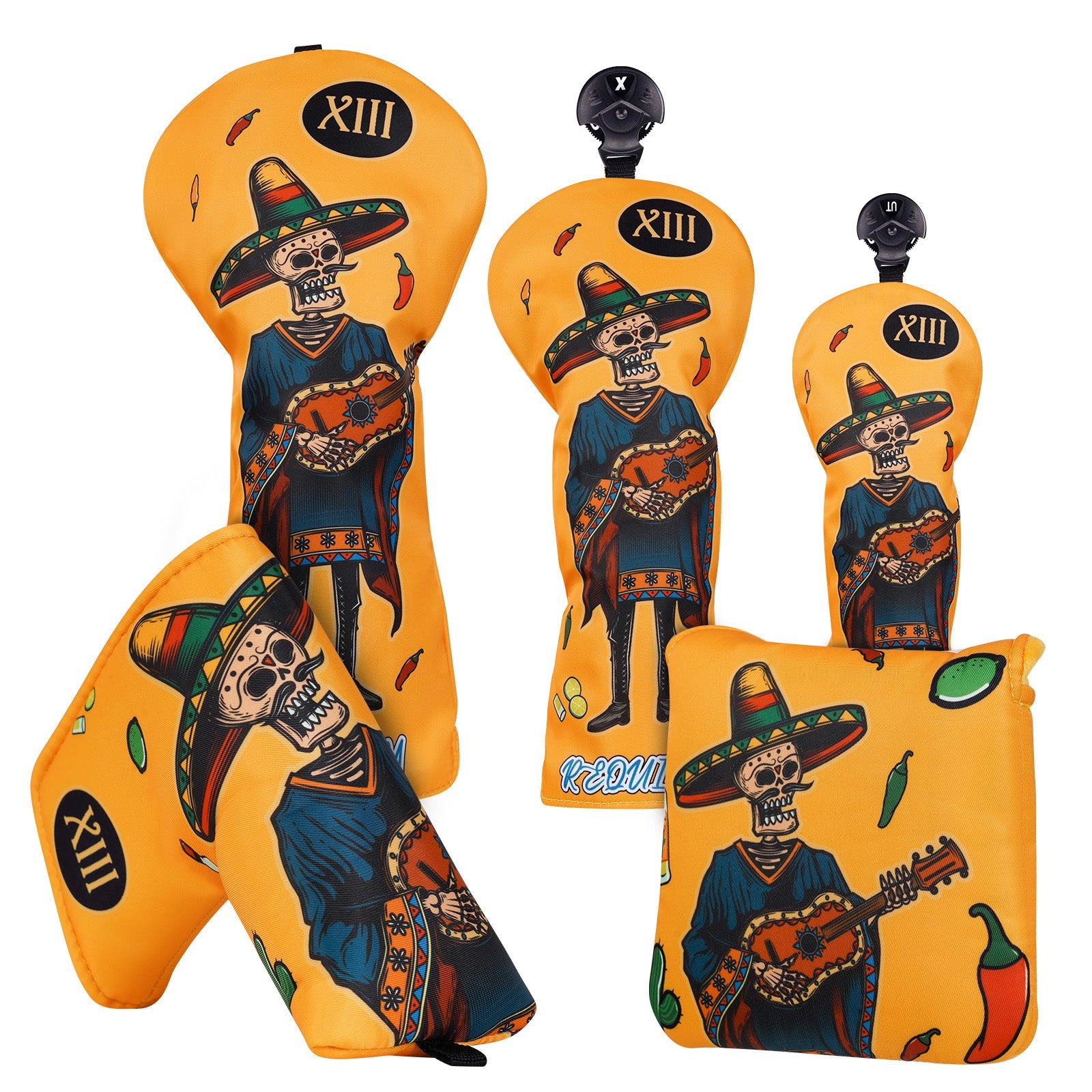 Halloween Style Golf Head Cover