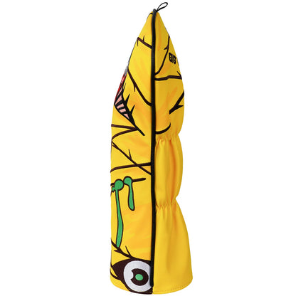 Yellow Eyeses Embroidered Driver Head Cover