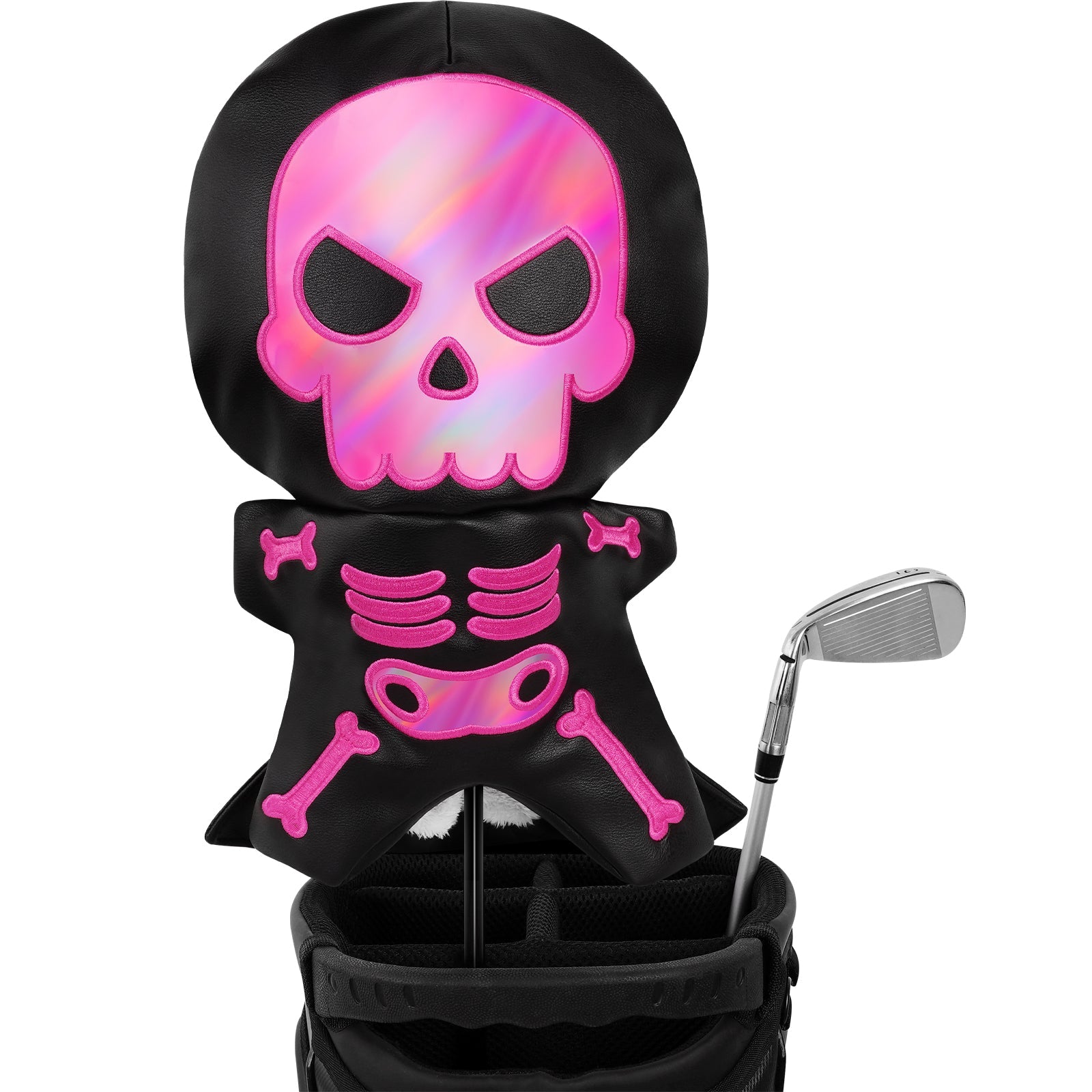 Pink Skull Animal Driver Head Cover