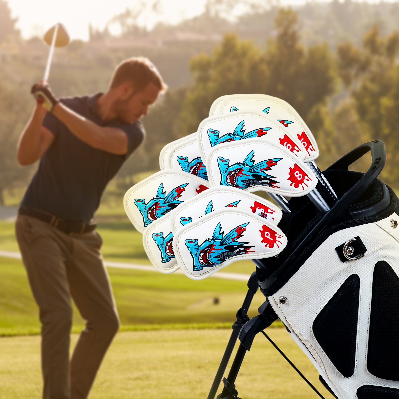 Shark Iron Covers 10PCS (4-9，P,A,S,X)