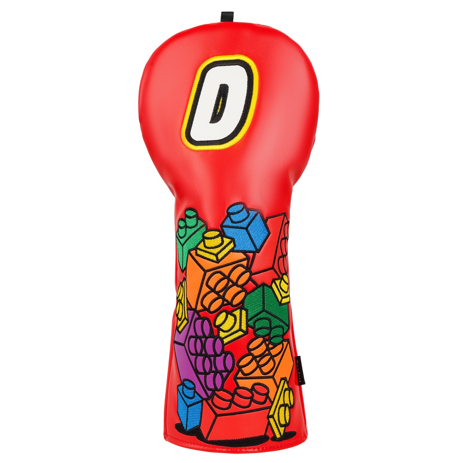 Red Lego Driver Golf Headcover