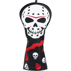 Skull Mask Wood Head Cover Set