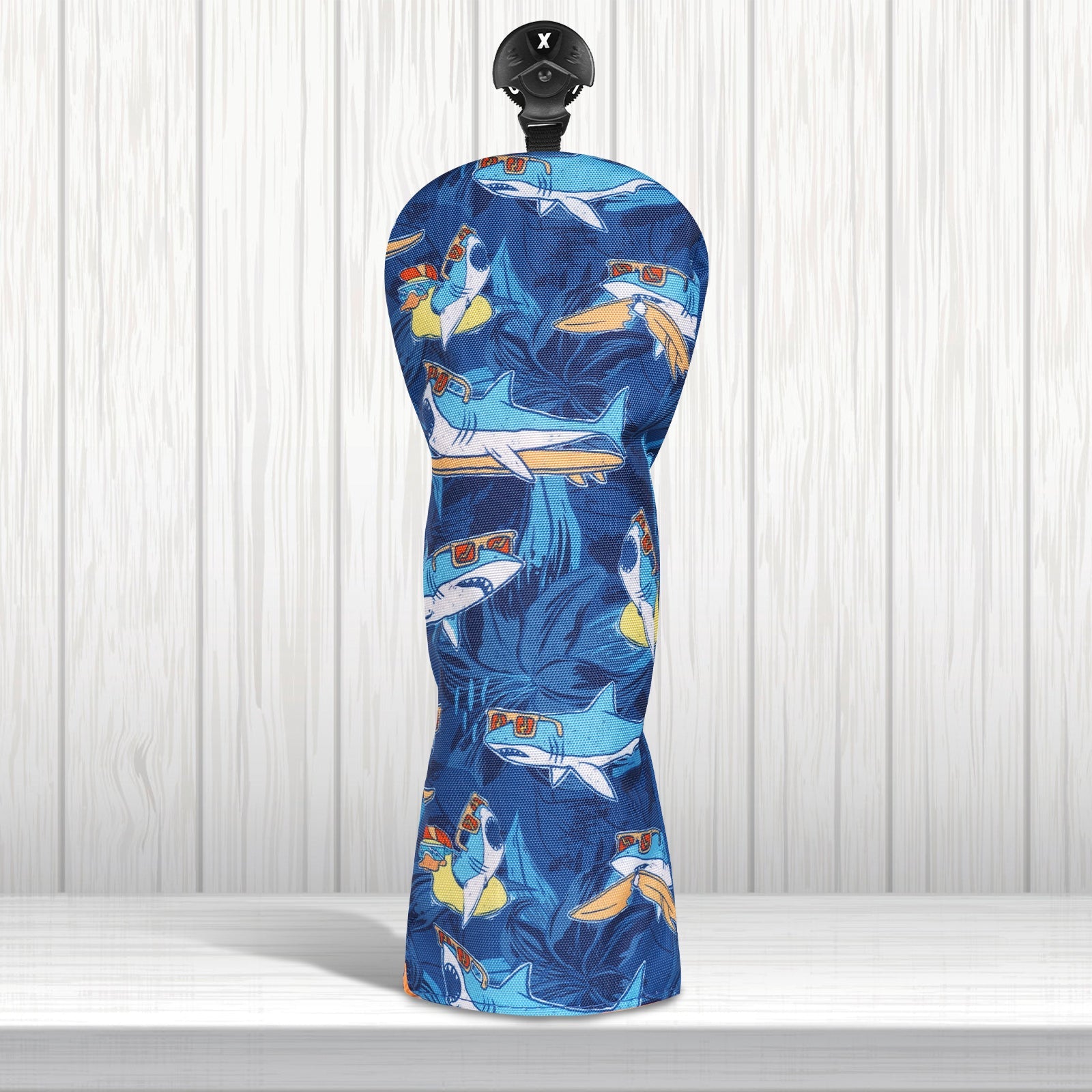 Blue Shark Driver Golf Head Cover Set