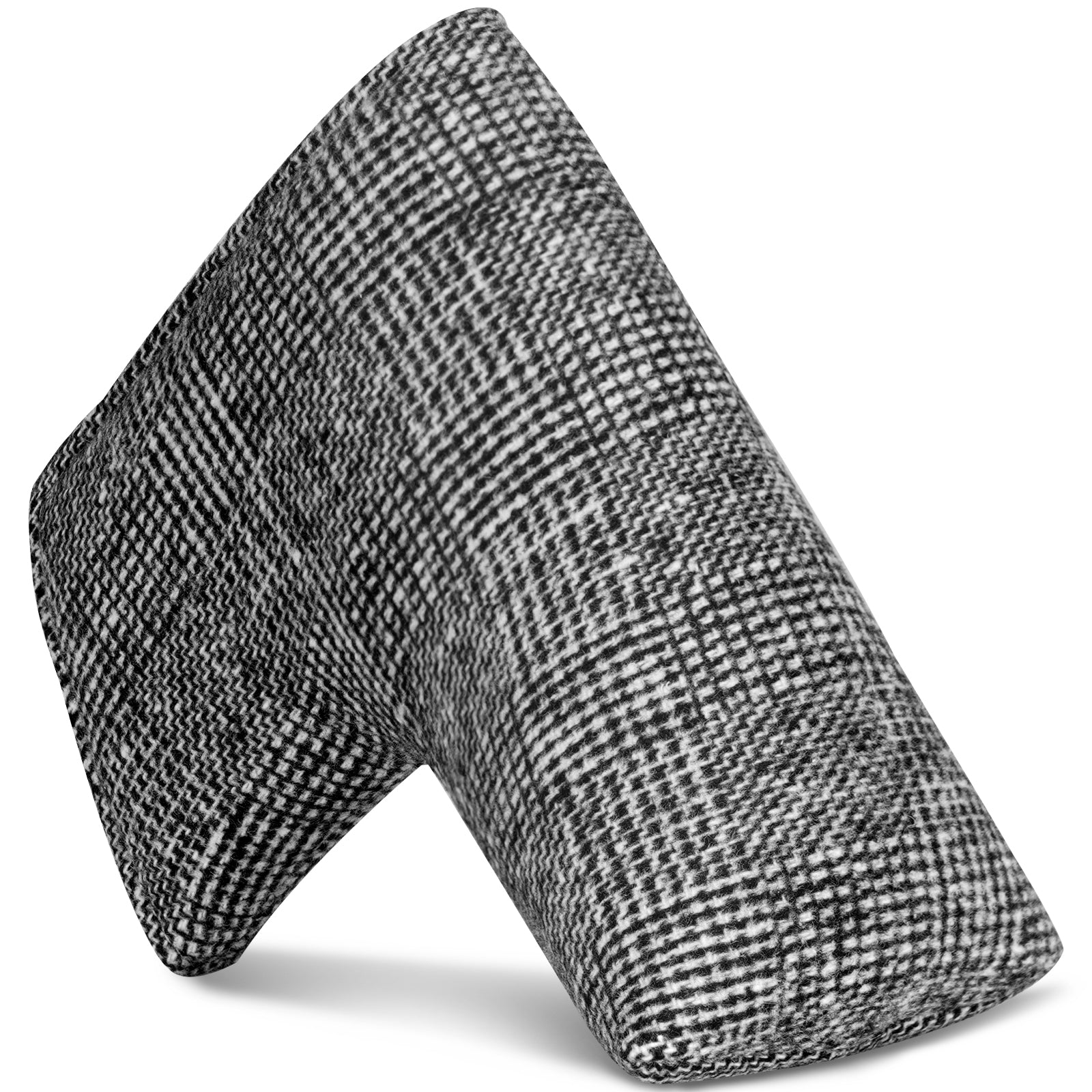 Gray Blue Knitted Blade Putter Head Cover