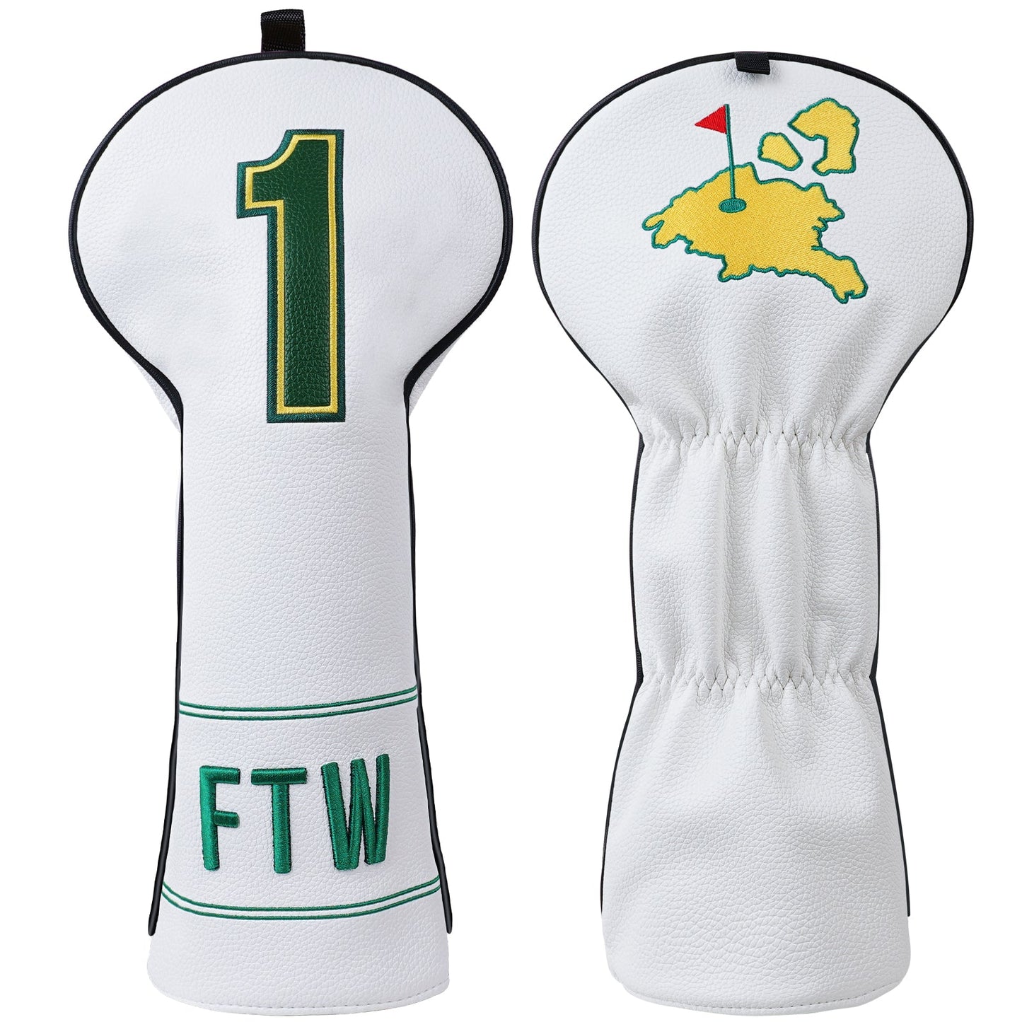 White FTW Driver Head Cover