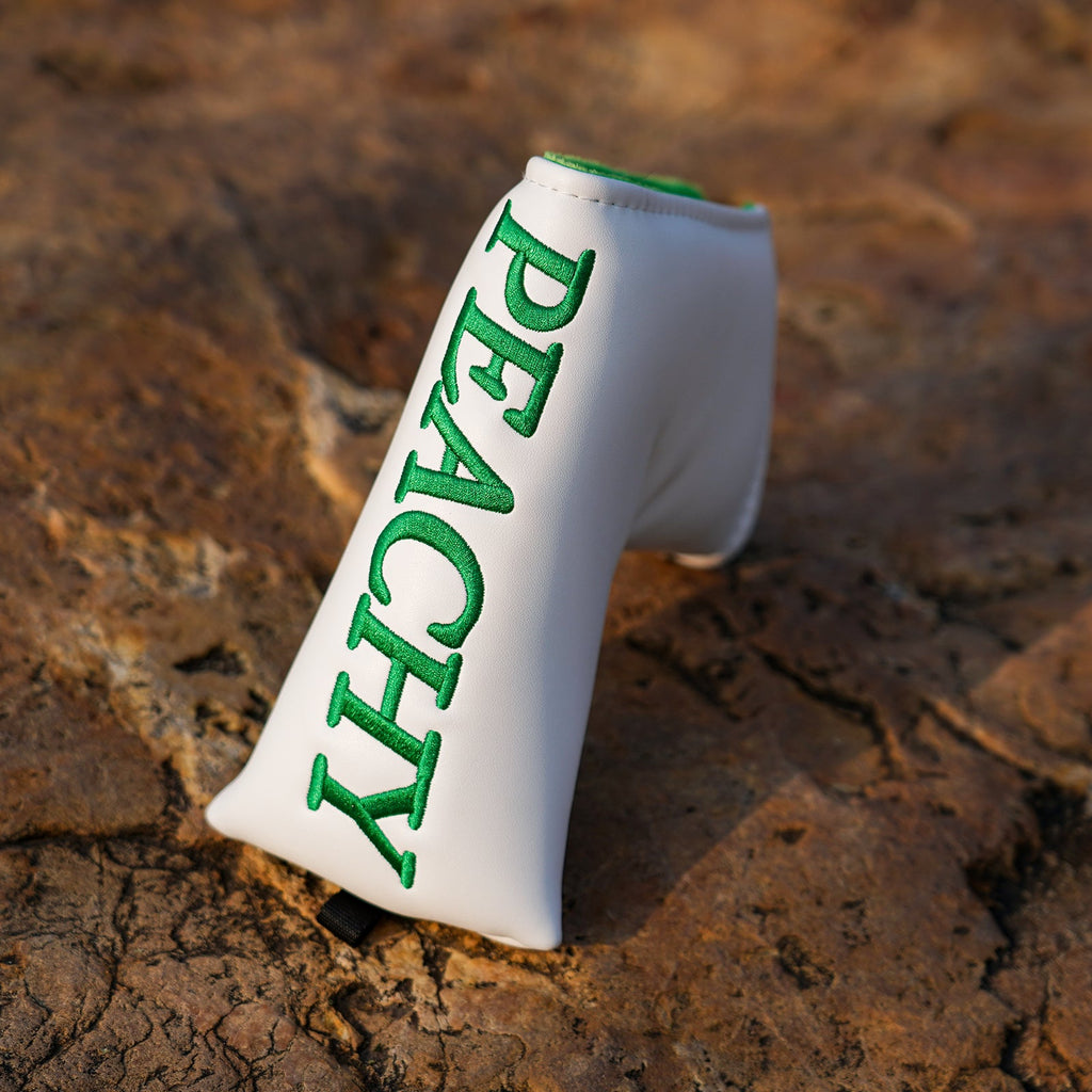White Peachy Driver Putter Head Cover