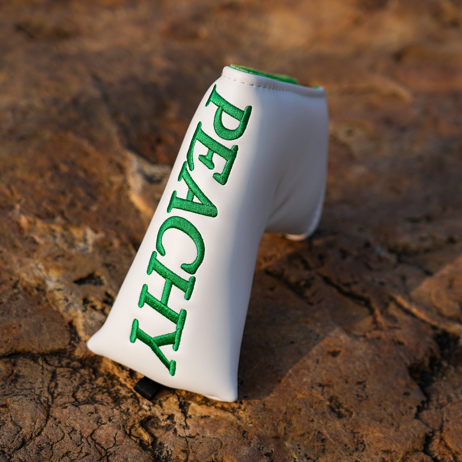 White Peachy Driver Putter Head Cover