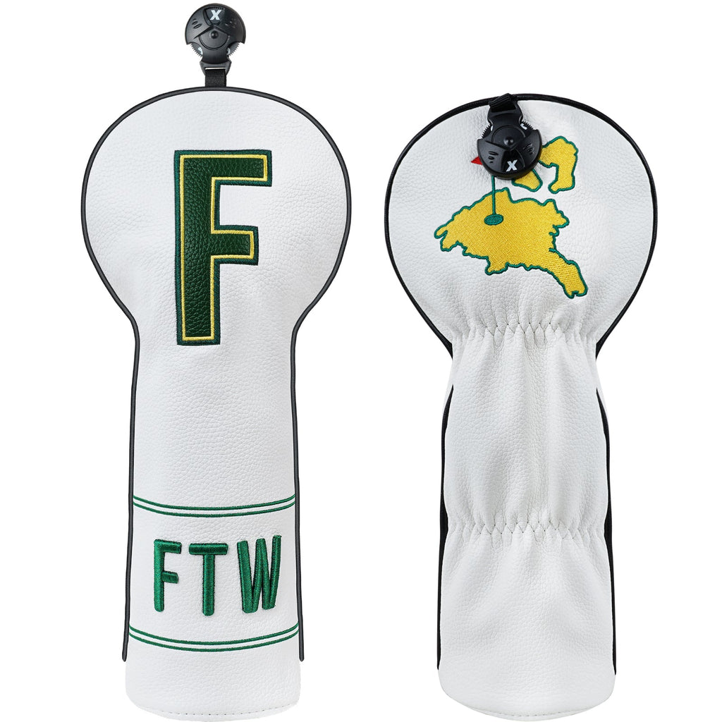 White FTW Driver Head Cover