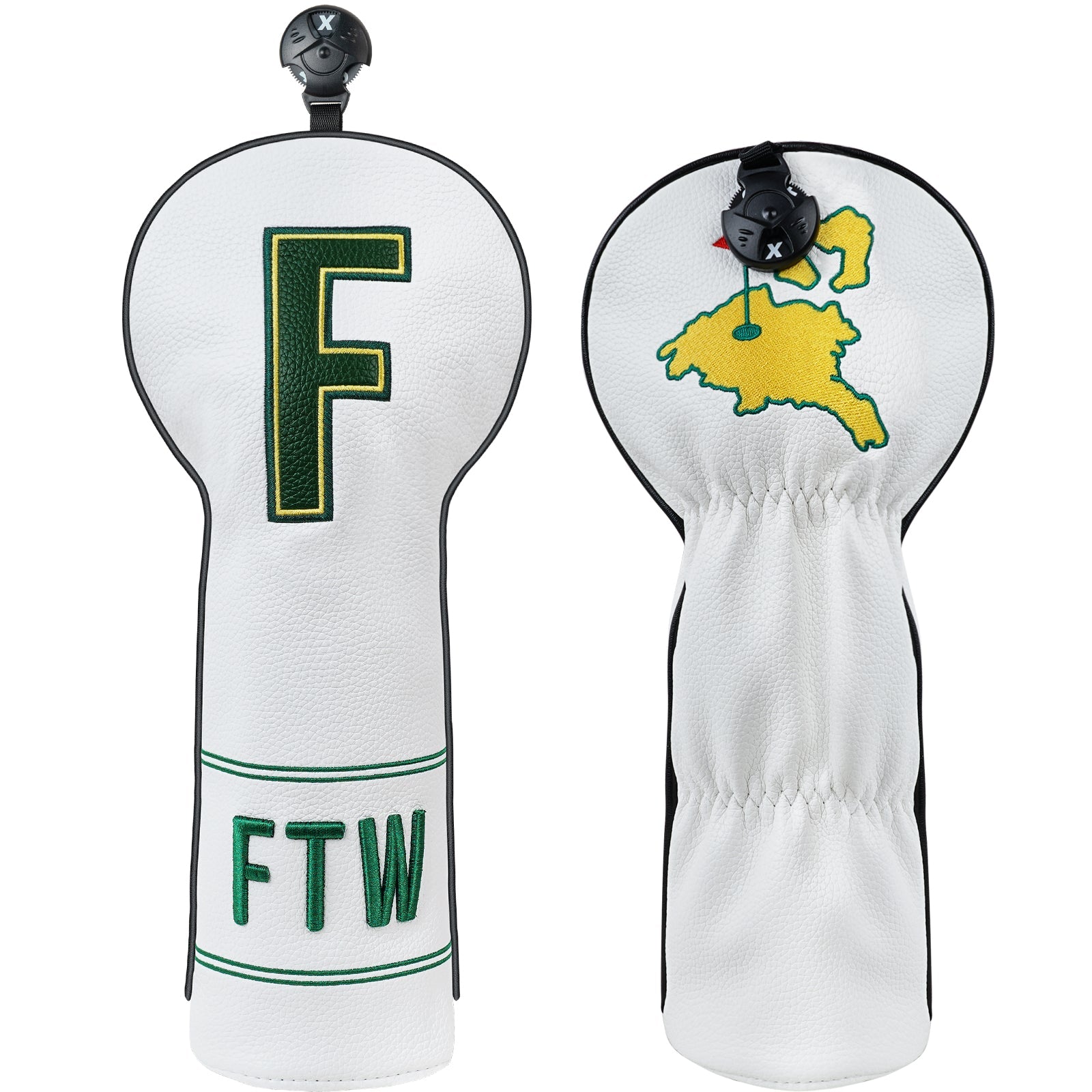 White FTW Driver Head Cover