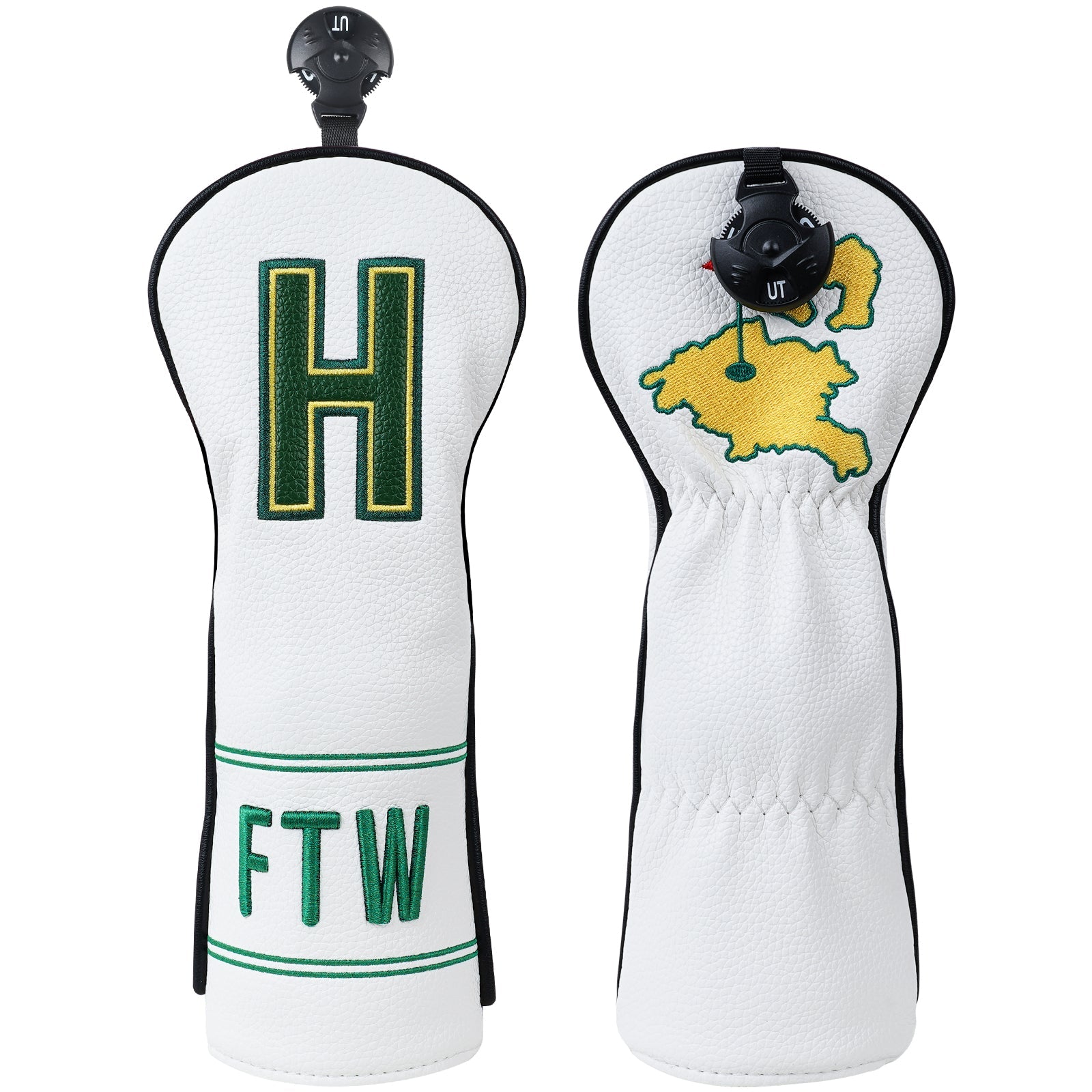 White FTW Driver Head Cover