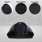 Black Large Litchi Pattern Mallet Putter Head Cover