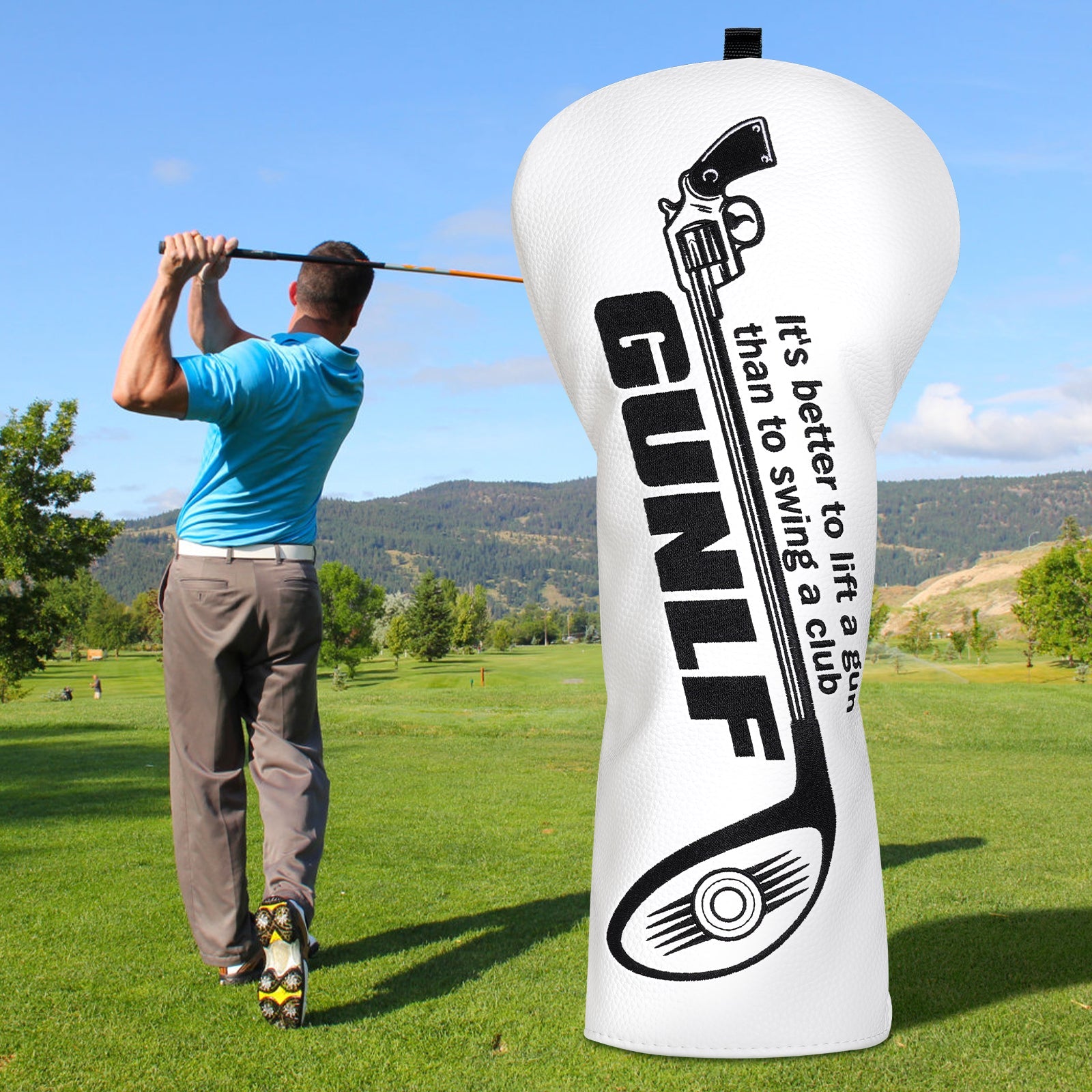 Golf Shaft Stitch Driver Head Cover