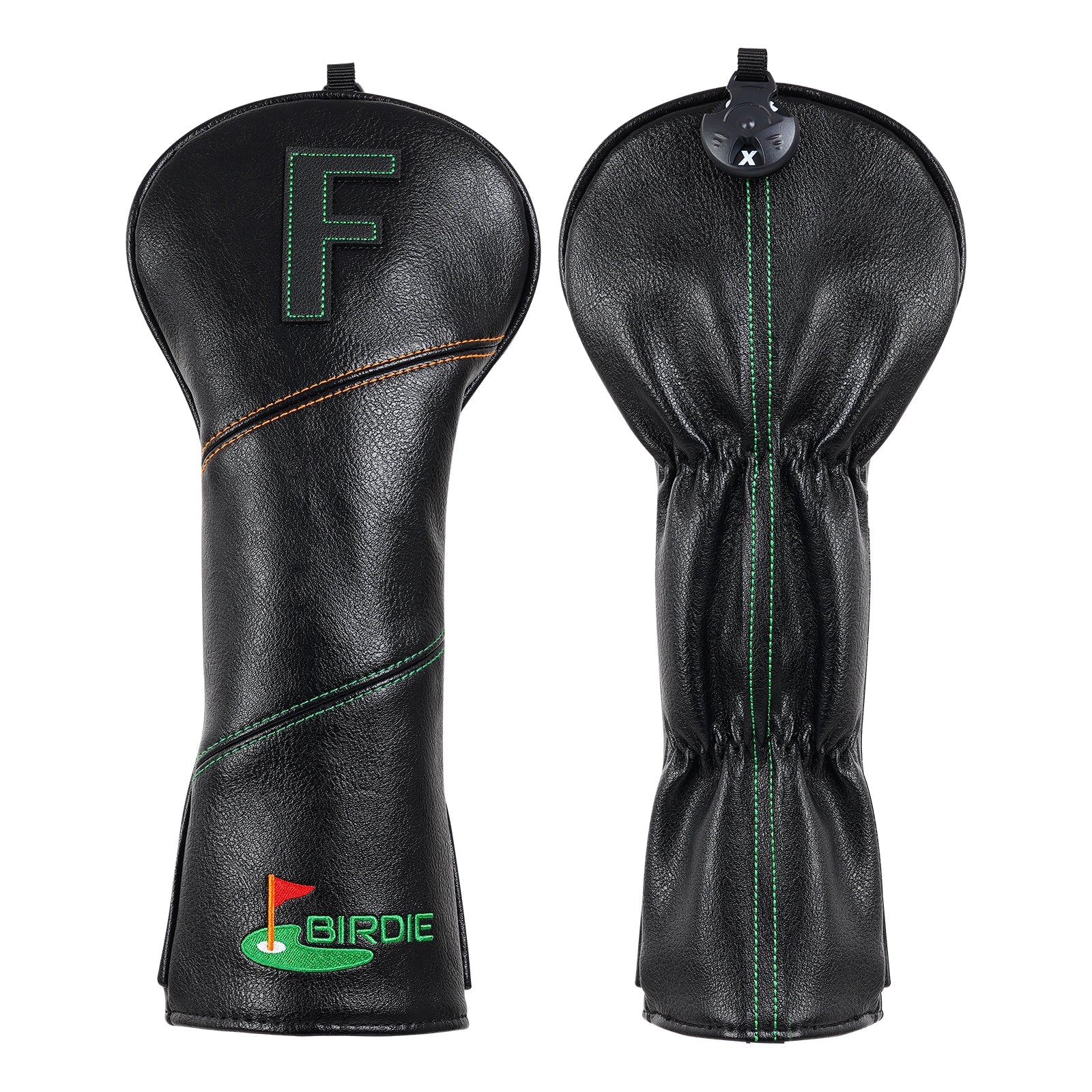 Birdie Black Golf Head Cover Set