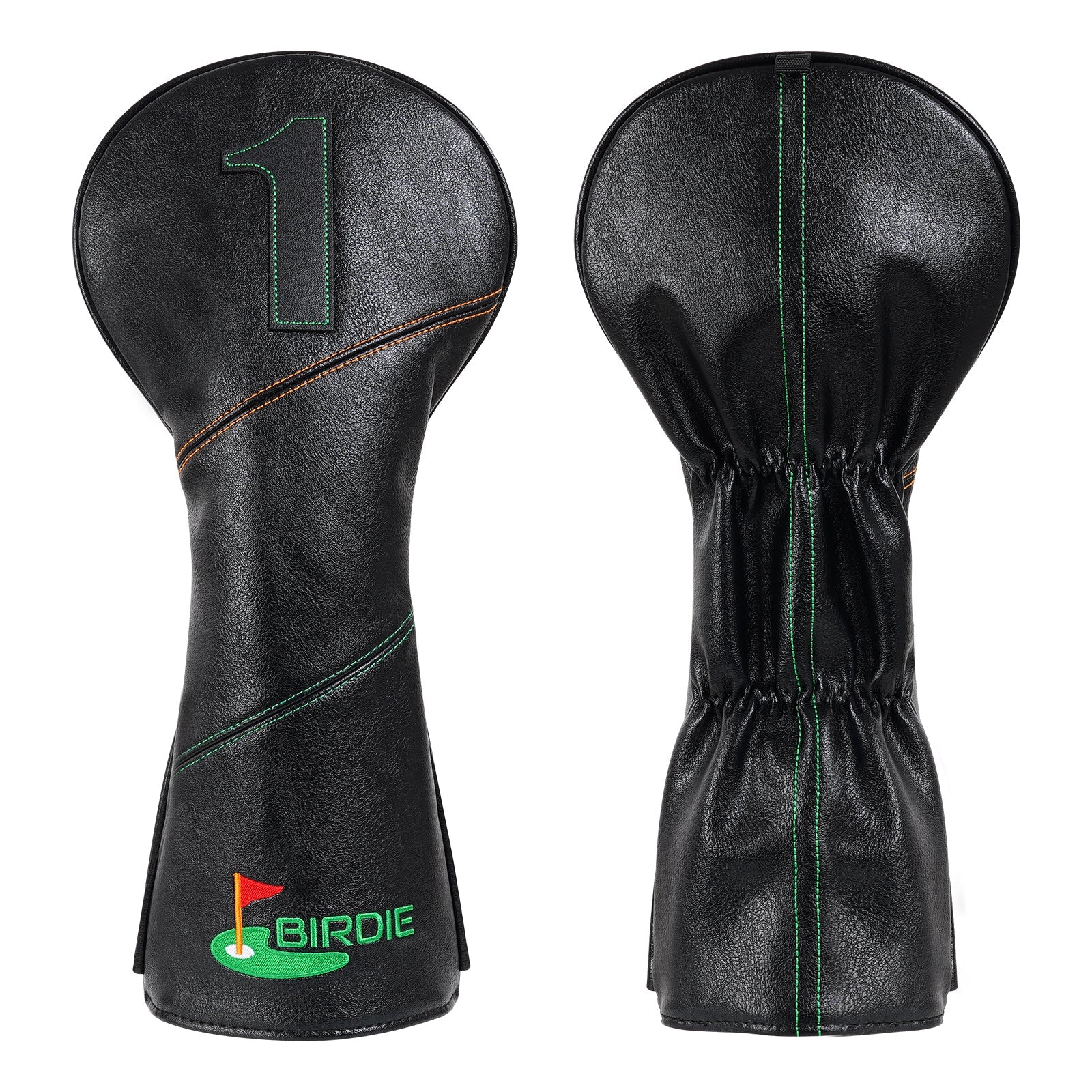 Birdie Black Golf Head Cover Set