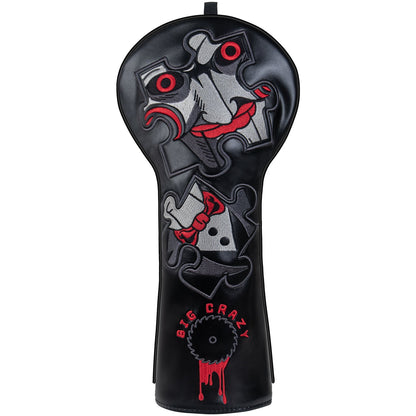 Black Saw Cry Series Embroidered Wooden Head Cover Sets
