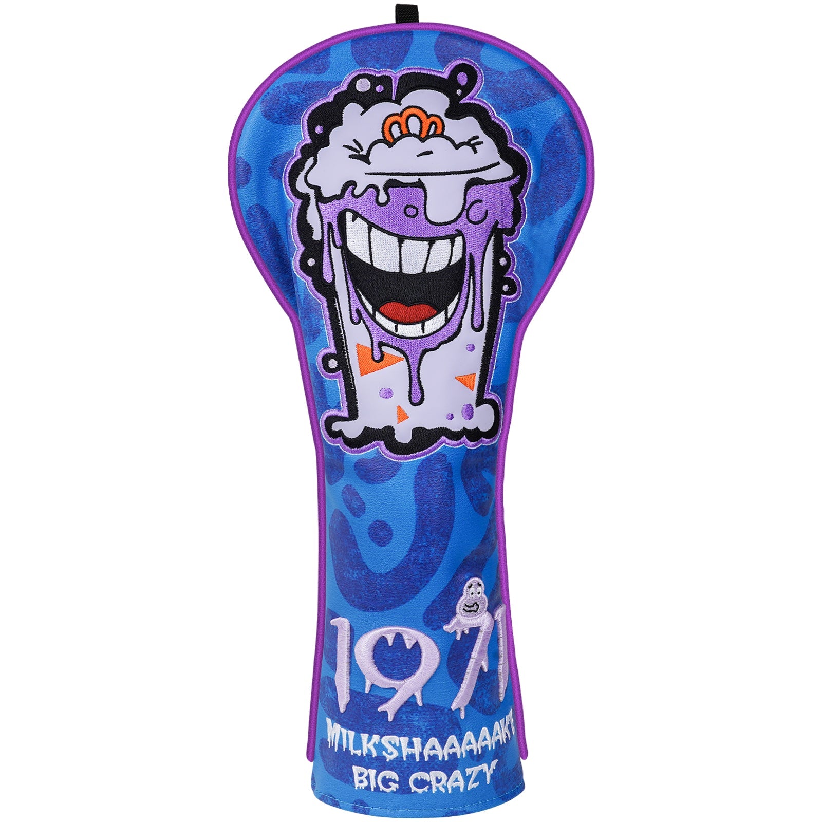 Ghost Face Embroidered Driver Head Cover