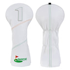 Birdie White Golf Head Cover Set