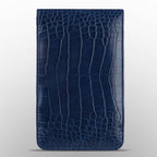 Custom Logo Crocodile Pattern Leather Scorecard Holder