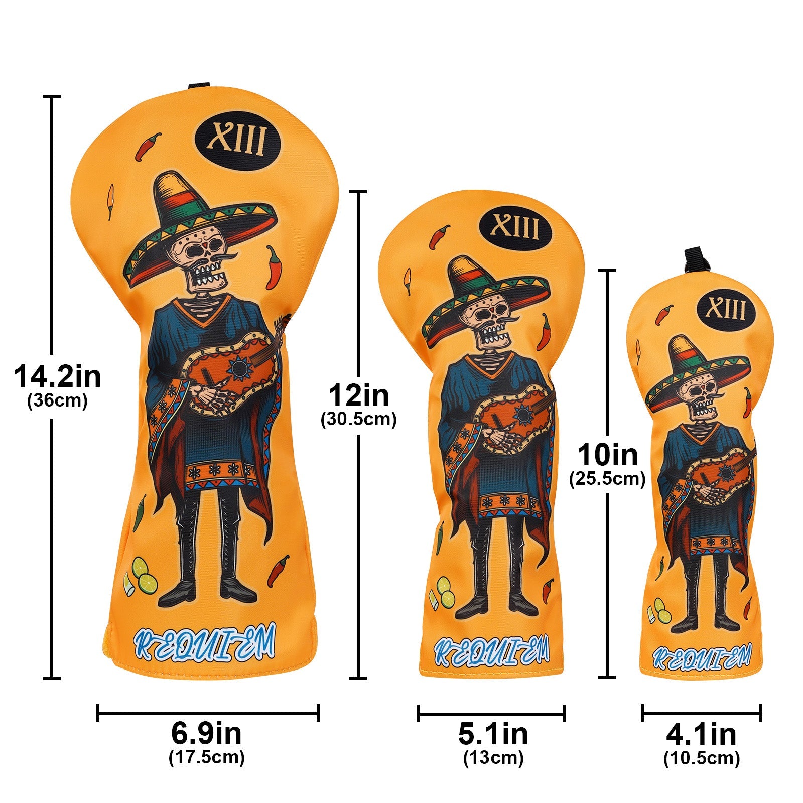 Halloween Style Golf Head Cover