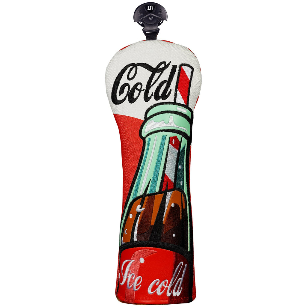 Red Coke Golf Headcover Set