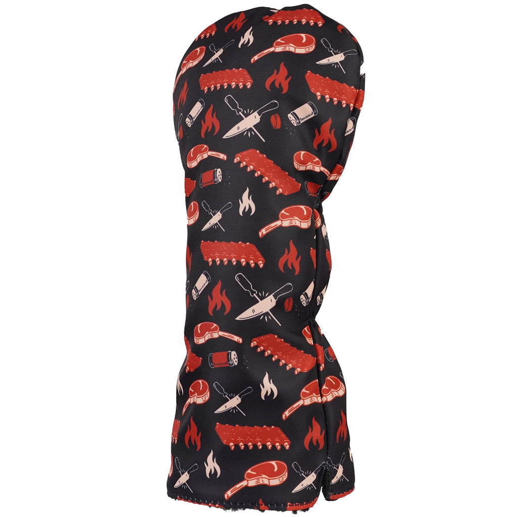 Black Barbecue Driver Head Cover