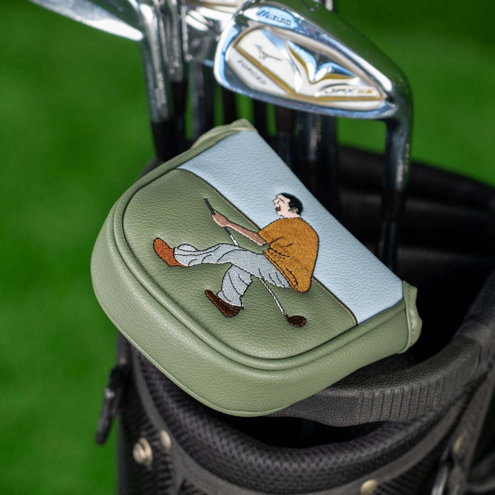 Golf Man Square Putter Head Cover