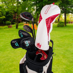 Ostrich Bottom Crocodile  Pattern Patch Driver Golf Headcover