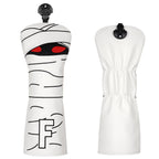 Mummy White Golf Head Cover Set