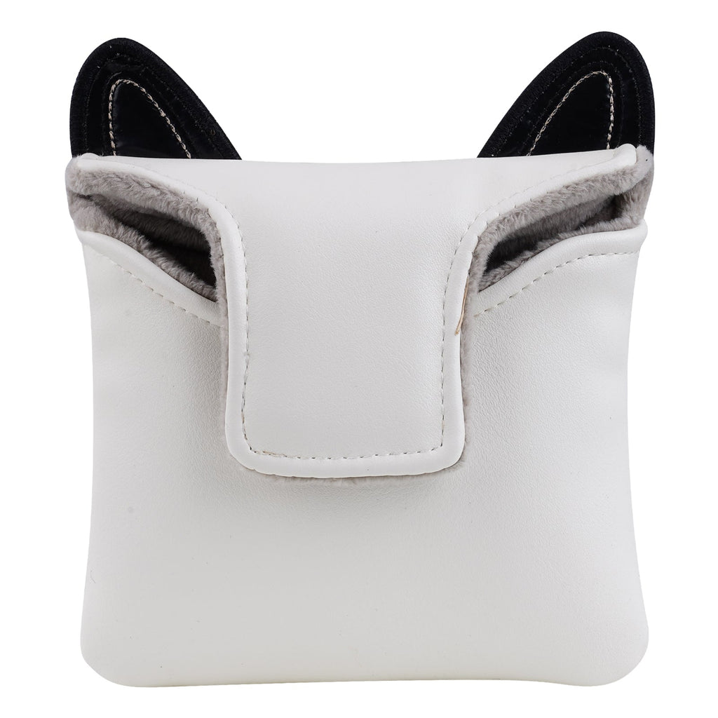 White French Bulldog Square Putter Head Cover