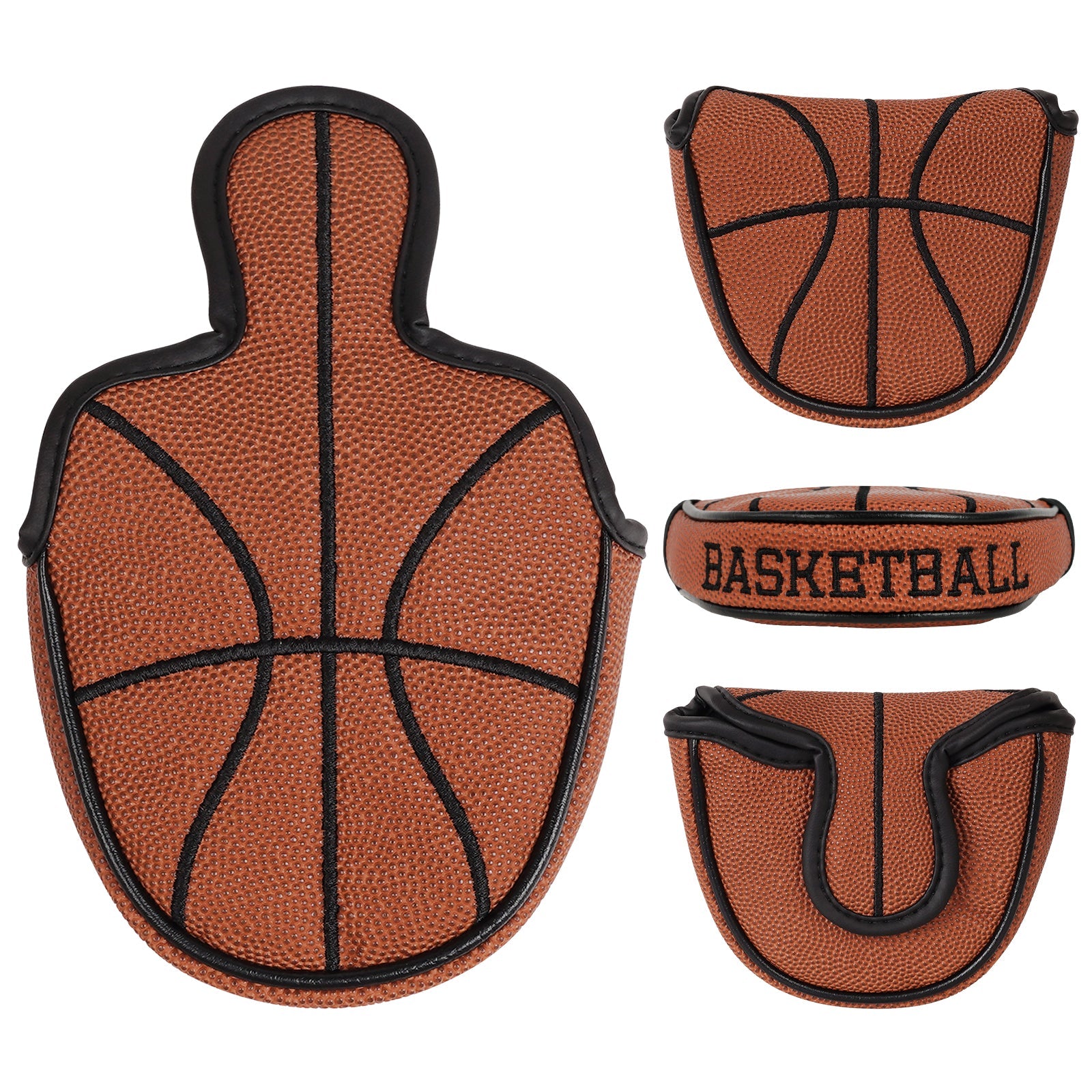 Basketball Mallet Putter Golf Head Cover