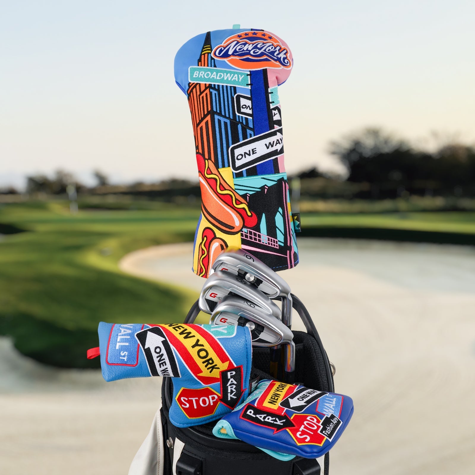 New York Landmark Driver Golf Headcover