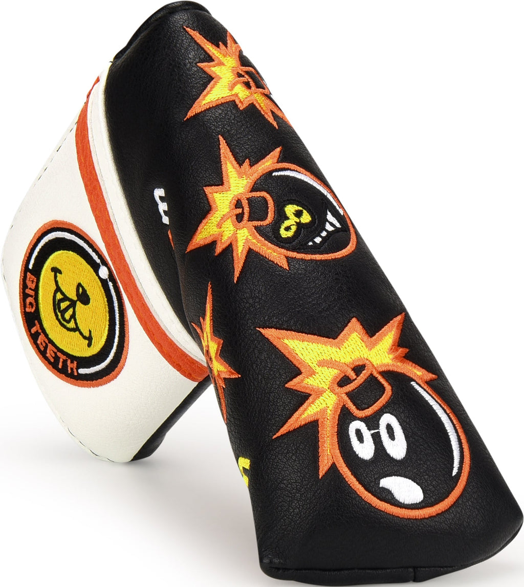 Black Mine Magnetic Single Ear Head Cover Set