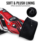 Black Red Super Running Patch Wooden Head Cover