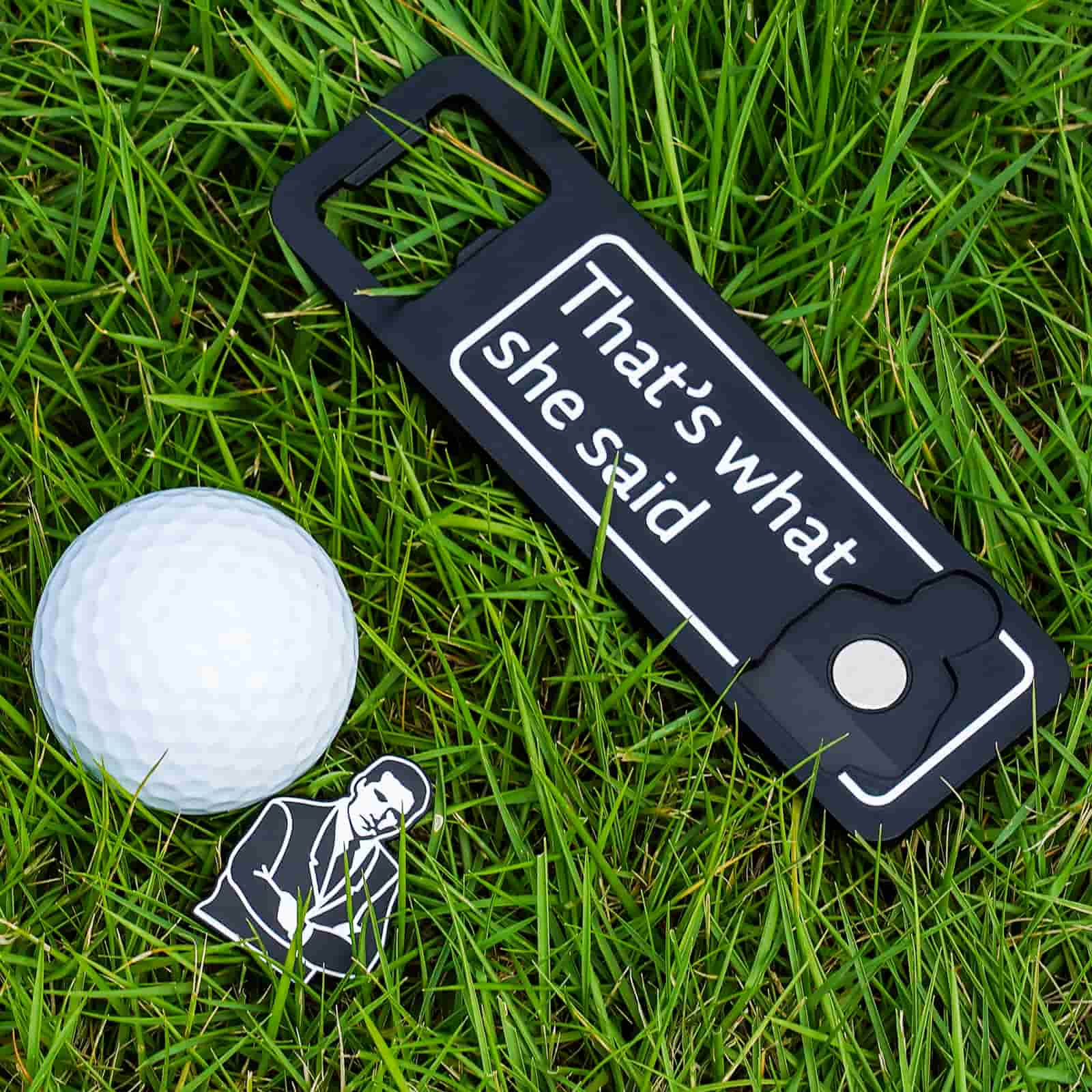 Michael Scott TWSS Golf Ball Marker Bottle Opener