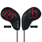 Custom Colorful No. Magnetic Leather Iron Covers