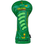 Green Church Bench Golf Headcover Set