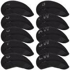 Black Splicing Diving Material Iron Cover Set 10pcs
