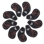 Skull Iron Headcover Set 9pcs