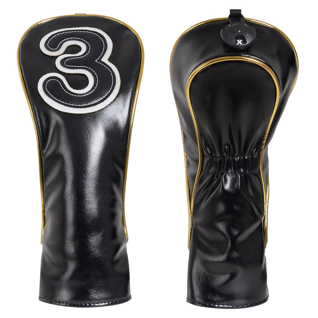 Black Gold Pipe Driver Head Cover Set