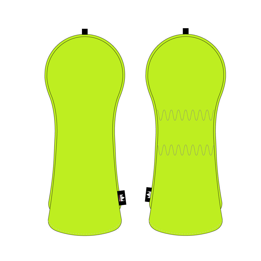 Personalized Solid Color Wood Head Covers With Your Logo