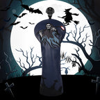 Dark Blue Grim Reaper Wood Putter Head Cover
