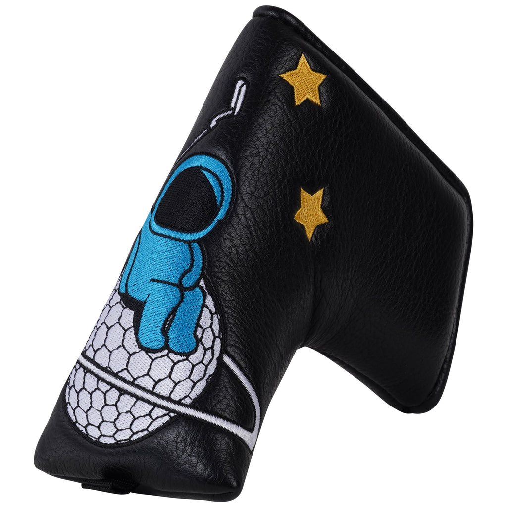 Blue Astronauts Driver Putter Head Cover Set